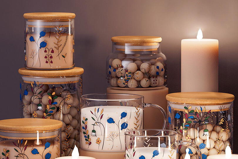 Minghang Glass Jars Glass Bottles Wholesale